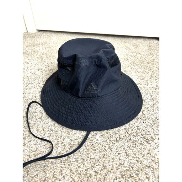 adidas Other - Adidas Hat Mens Black Victory III‎ Aeroready Sun Protect Bucket Hat